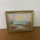 Signed Crane Painting
