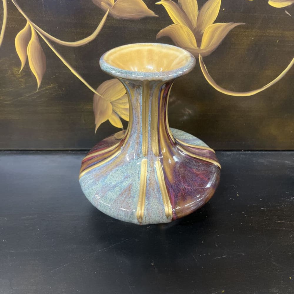 VINTAGE DRIP SPECK VASE