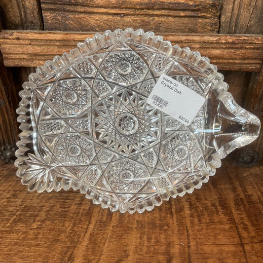 CRYSTAL DISH-Thriftique Marketplace