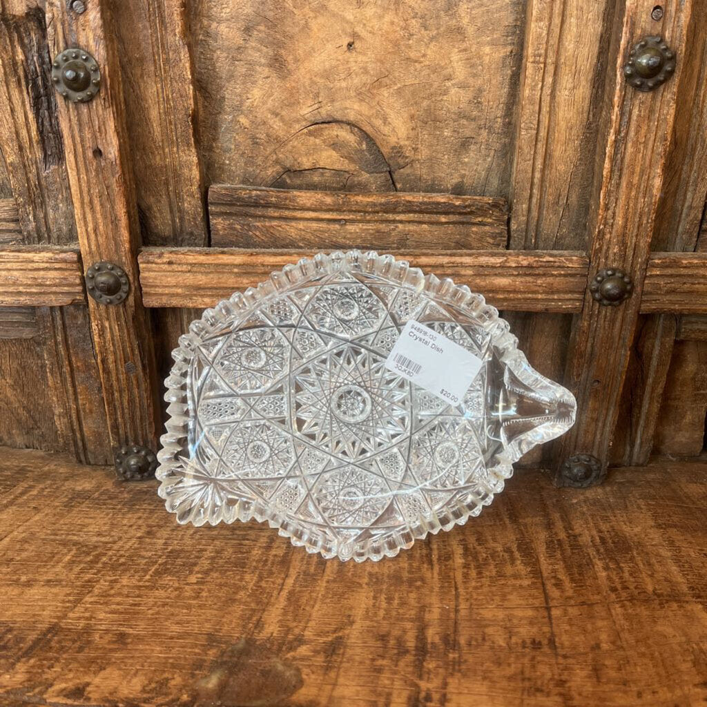 CRYSTAL DISH-Thriftique Marketplace