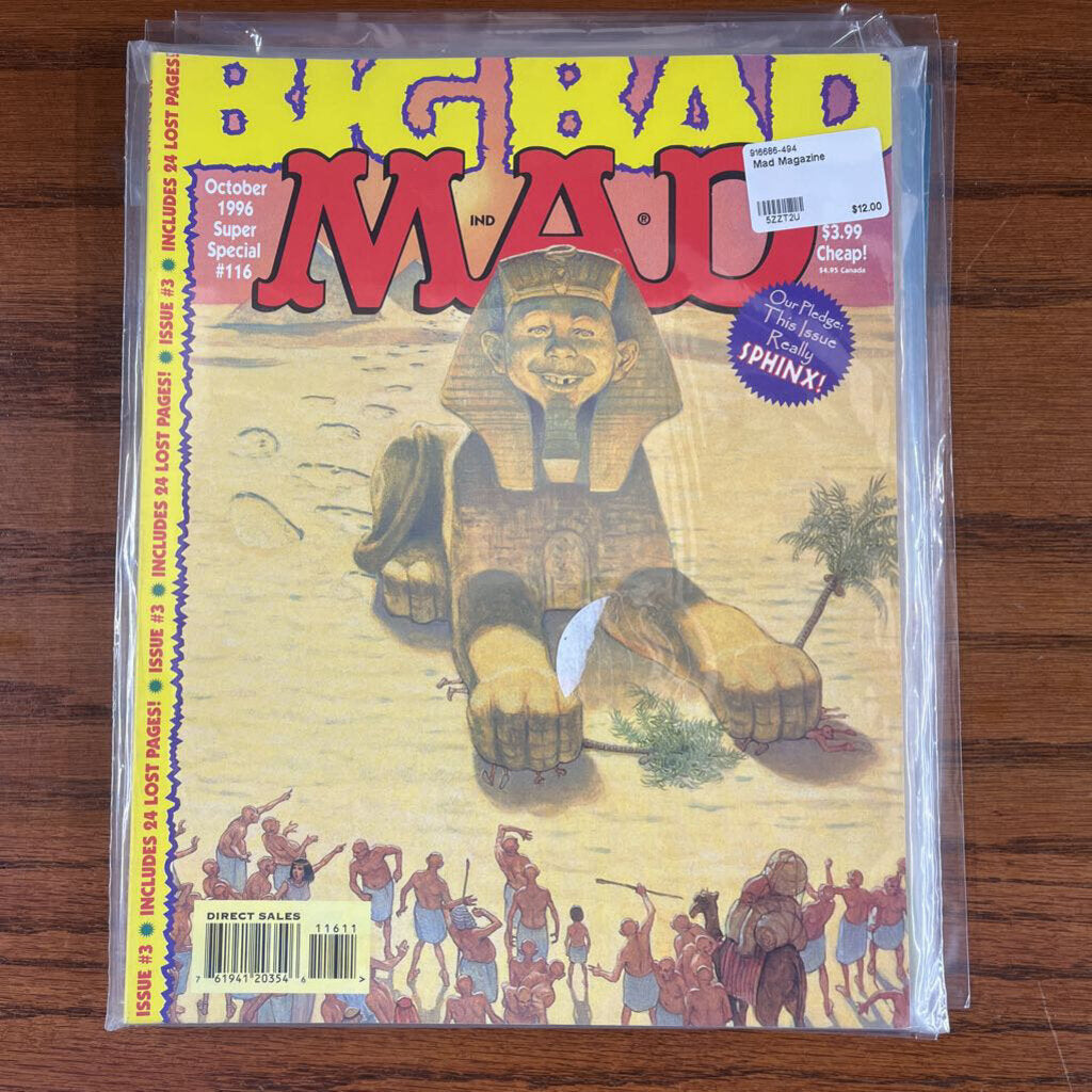 MAD MAGAZINE - $12.00 EACH  (LOCATED AT GULFPORT, MS)