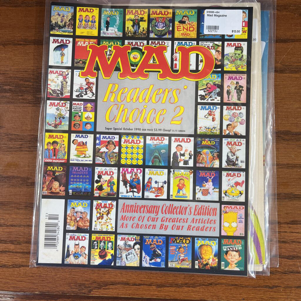 MAD MAGAZINE - $12.00 EACH  (LOCATED AT GULFPORT, MS)