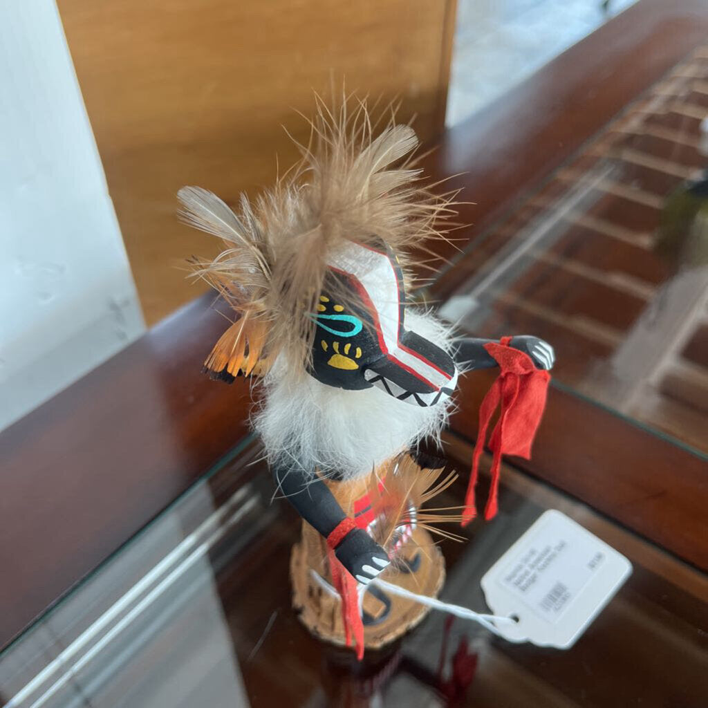 Native American Badger Kachina Doll