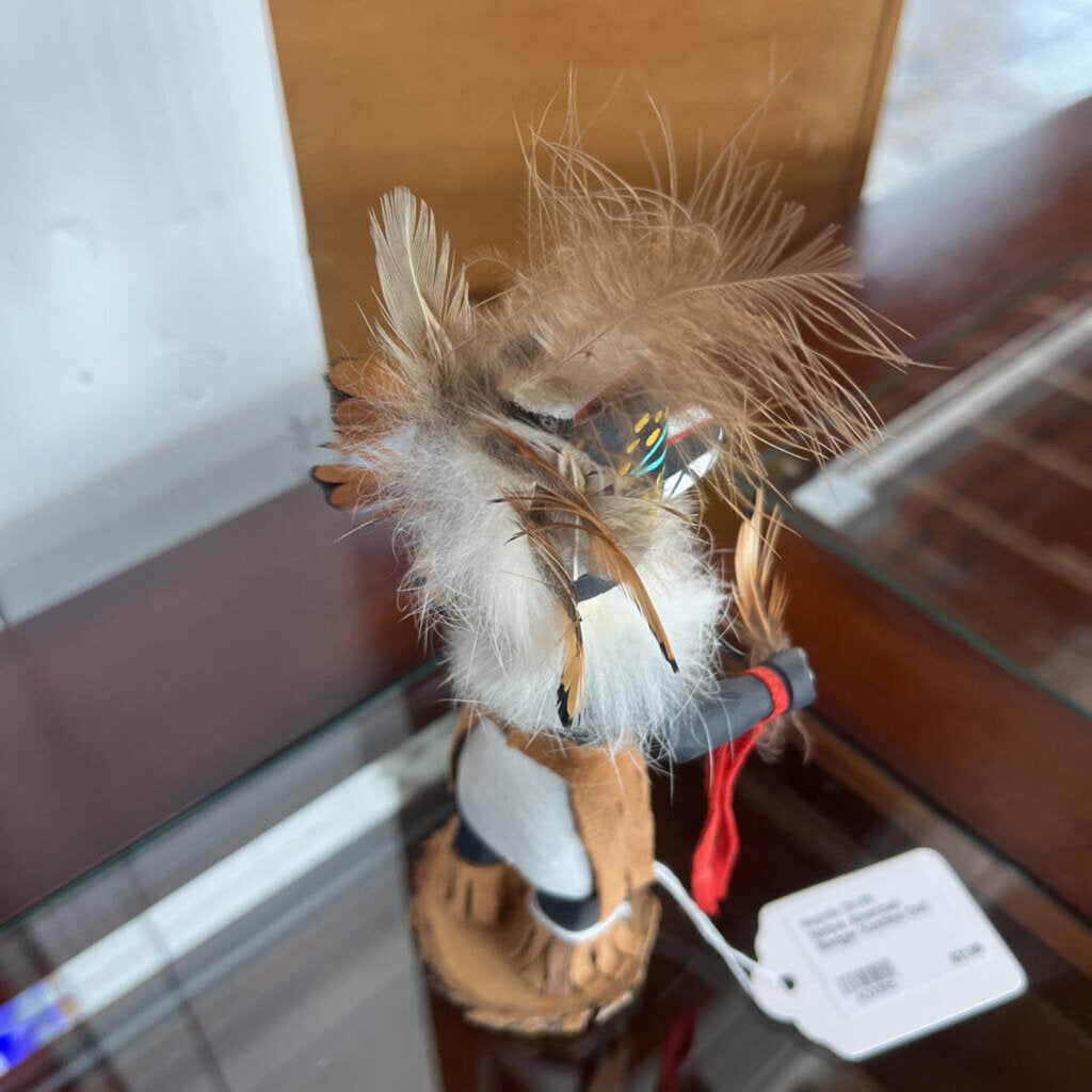 NATIVE AMERICAN BADGER KACHINA DOLL-Thriftique Marketplace