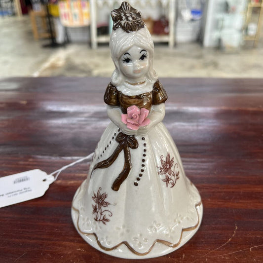 Vtg Porcelain BellLady