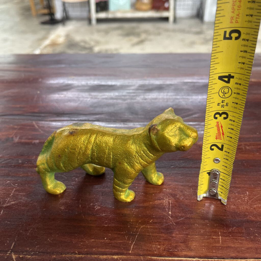 GOLDEN METAL TIGER-Thriftique Marketplace