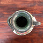 Vtg Double Handle Pottery Relief Vase