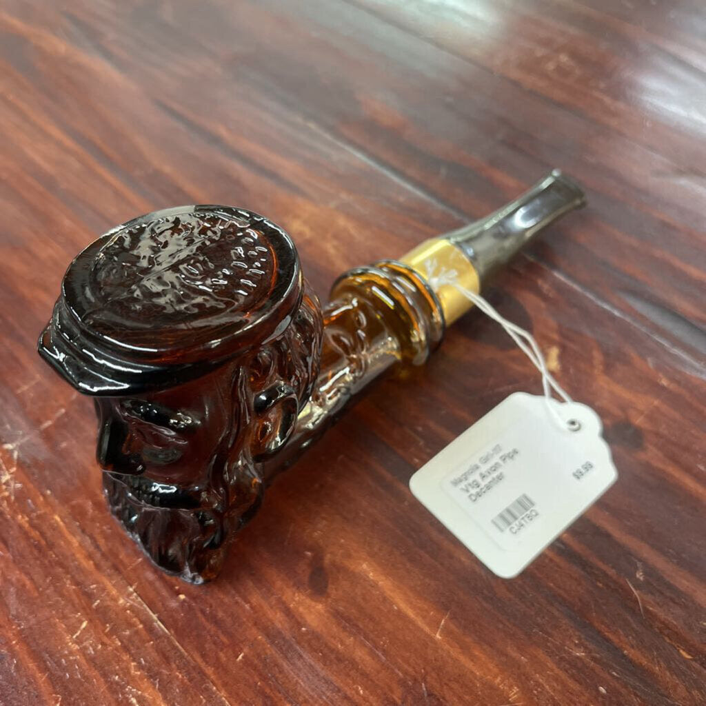 Vtg Avon Pipe Decanter