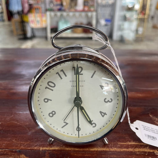 GREENWICH ENGLAND PINK ALARM CLOCK-Thriftique Marketplace