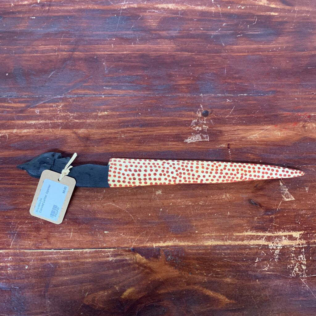 Carved Letter Opener