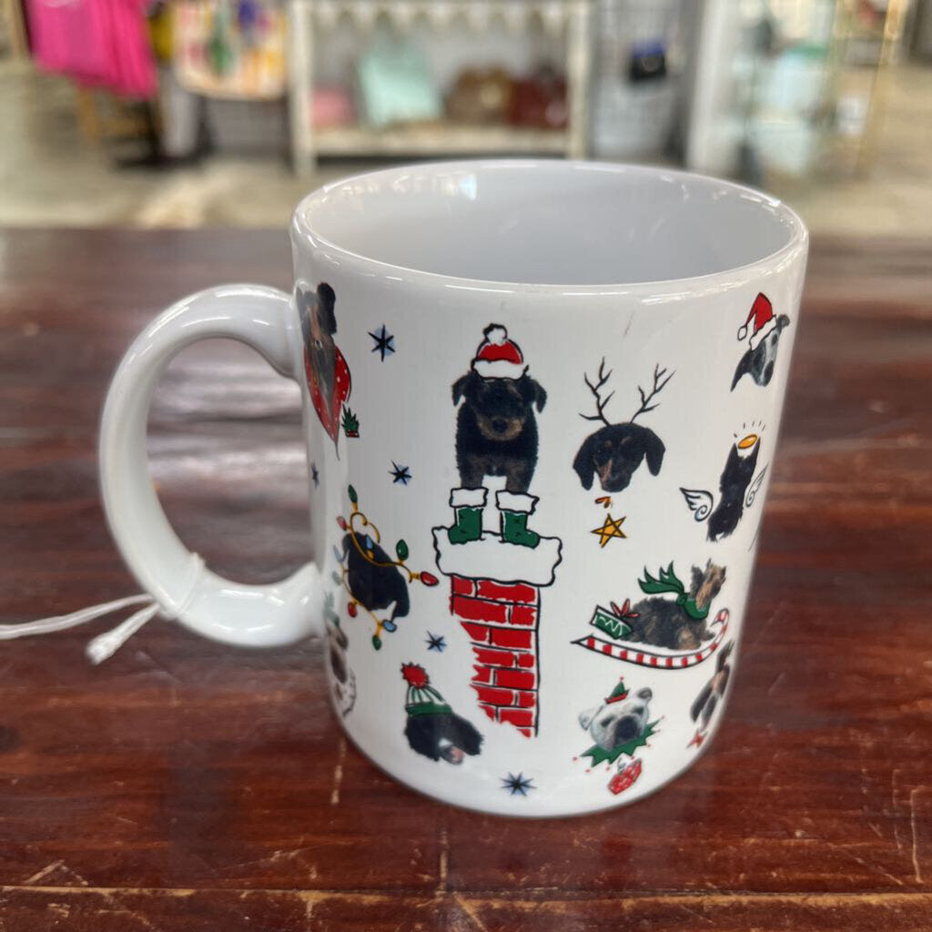 CHRISTMAS HOWLIDAYS DOGGIE MUG