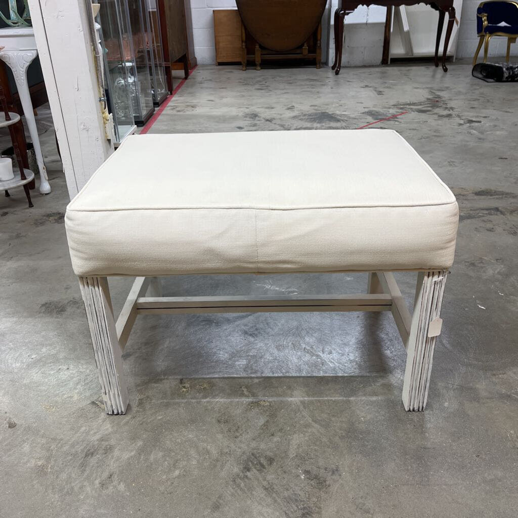 LARGE IVORY BENCH - PLEASE READ DESCRIPTION