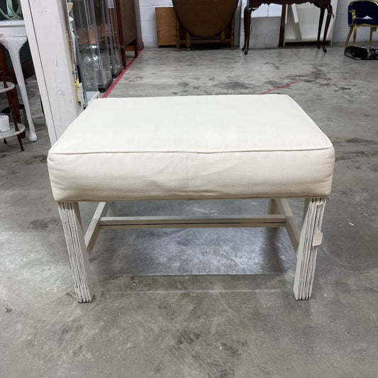 LARGE IVORY BENCH