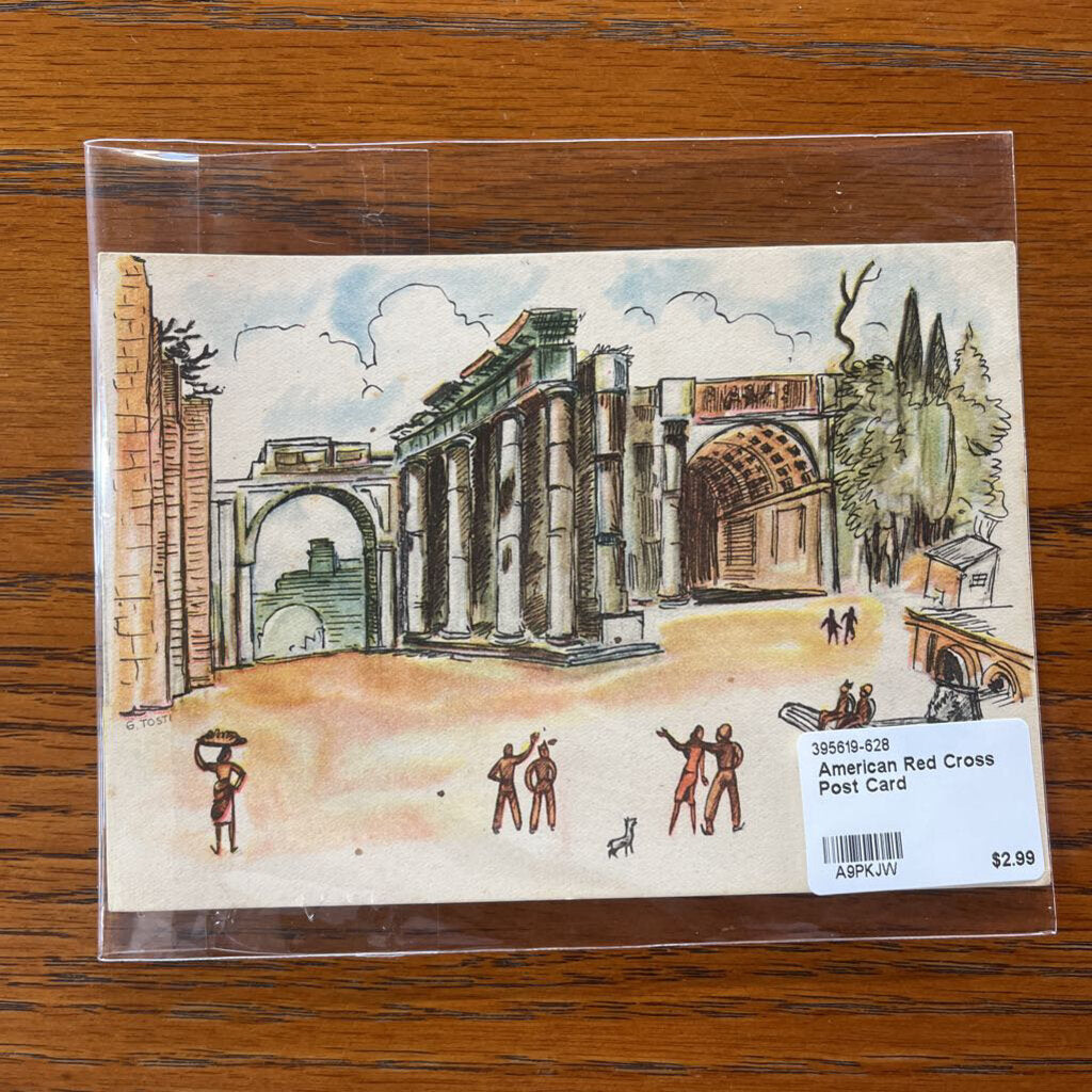 AMERICAN RED CROSS POST CARD