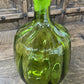 LARGE GREEN BLENKO DECANTER W/STOPPER