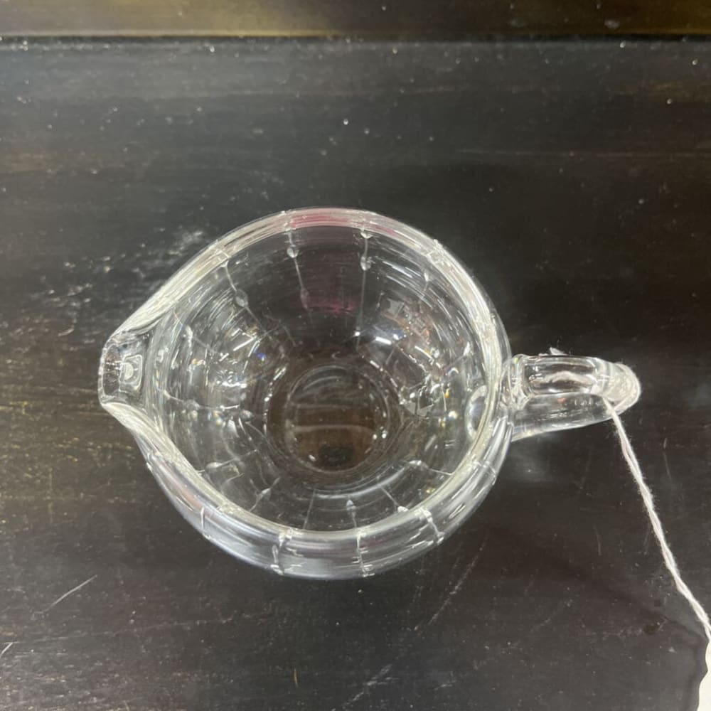 CUTE SMALL GLASS CREAMER