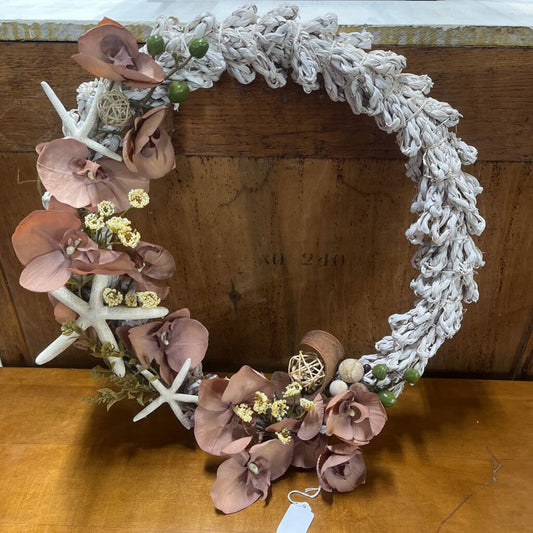 DUSKY ROSE ORCHID WREATH