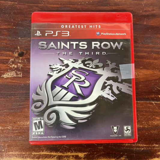 PS3 Saints Row the third
