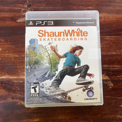 PS3 Shaun White skateboarding