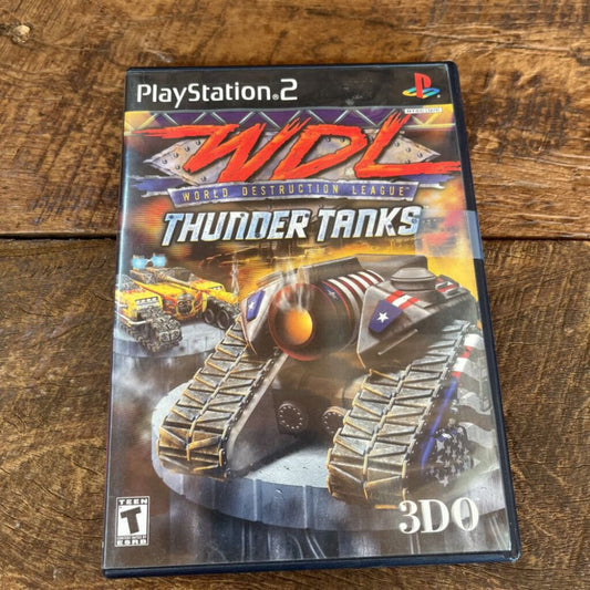 PS2 NFL THUNDER TANKS