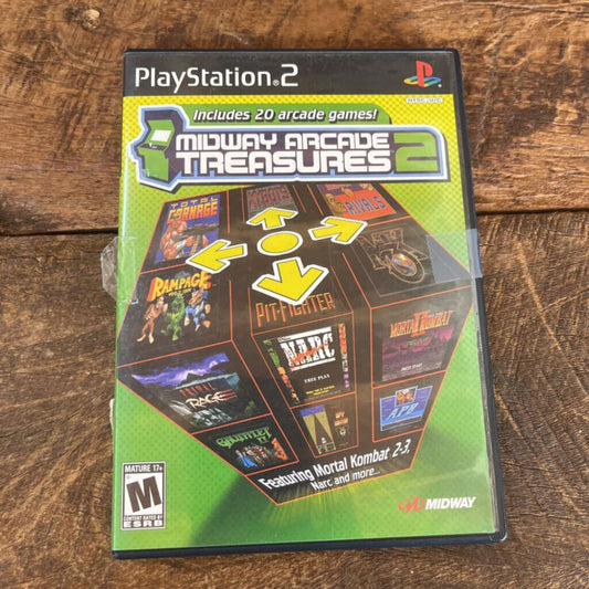 PS2 MIDWAY ARCADE TREASURES 2