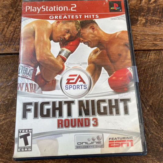 PS2 FIGHT NIGHT ROUND 3