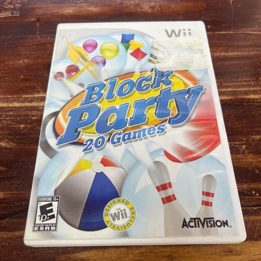 WII BLOCK PARTY