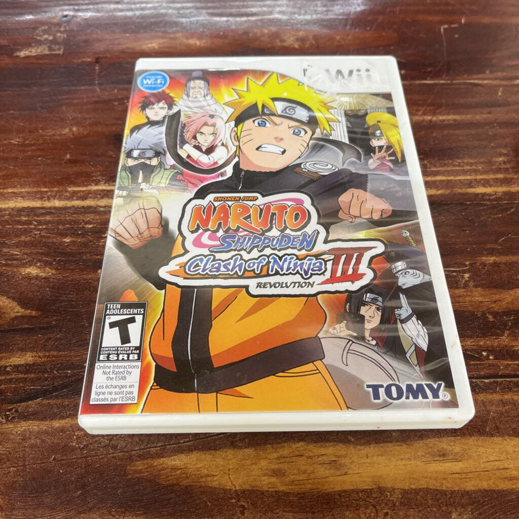 Wii Naruto Shippuden 3