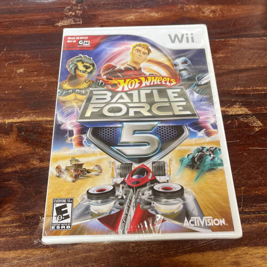 WII HOT WHEELS BATTLE FORCE 5
