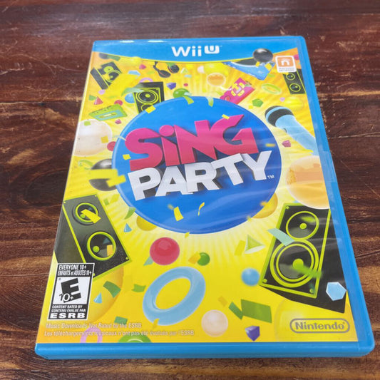 Wii U Sing Party