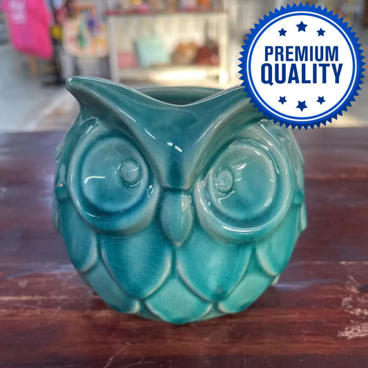 BLUE OWL PLANTER