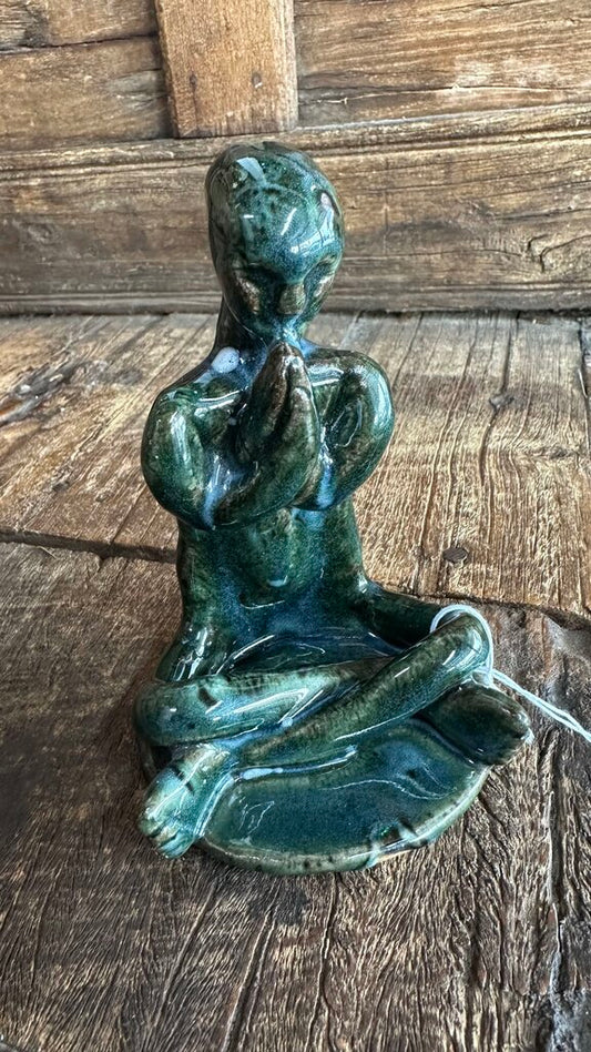 Yoga Pose Art Pottery