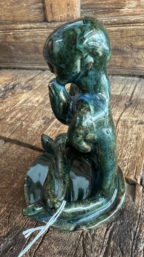 Yoga Pose Art Pottery