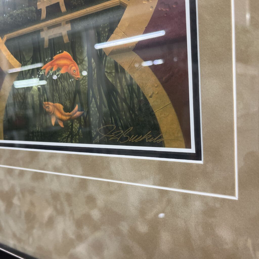 HAND PAINTED SIGNED "PIECES" ART