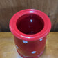 Red Polka Dot Jar