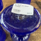 6pc Blue Art Glass Goblets