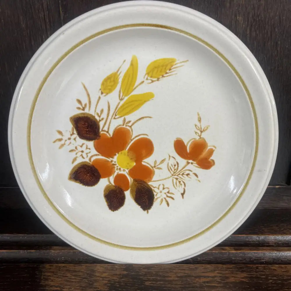 6PC MIKASA HARVEST DESSERT PLATES