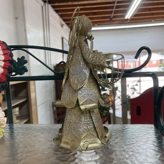 Golden Glitz Tin Angel