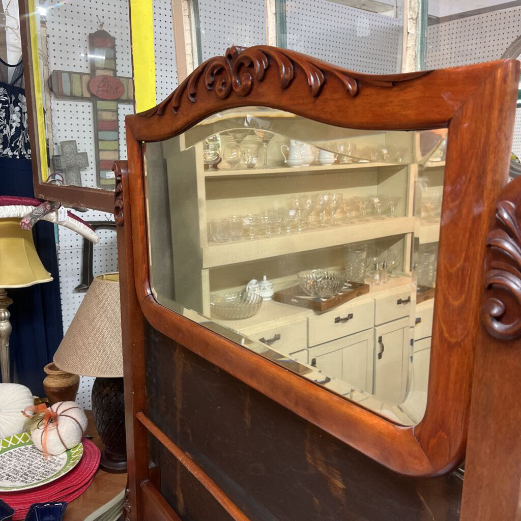 VINTAGE UNIQUE VANITY SINK WITH TOWEL RACKS