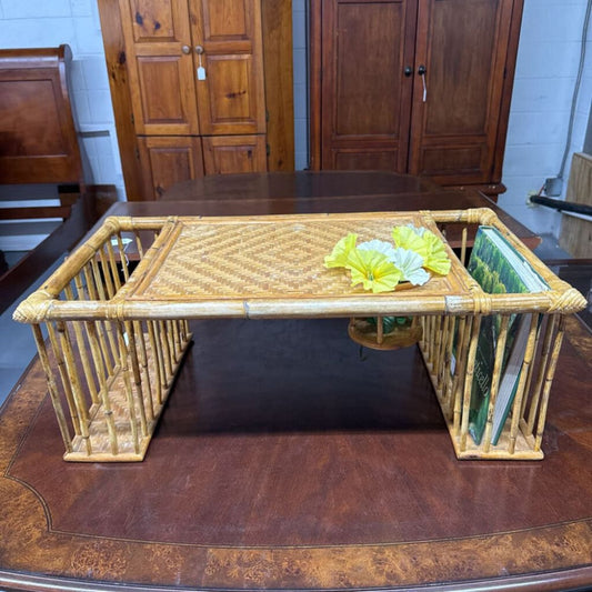 RATTAN BAMBO BREAKFAST IN BED TRAY