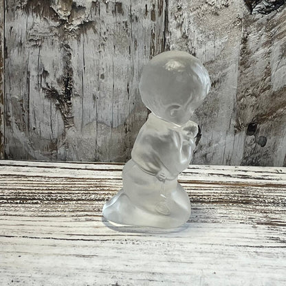 FENTON FROSTY PRAYING BOY