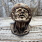 OLD MAN CHALKWARE PIPE/CIGARETTE HOLDER WALL