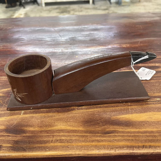 CUBAN WOOD PIPE/CIGAR HOLDER