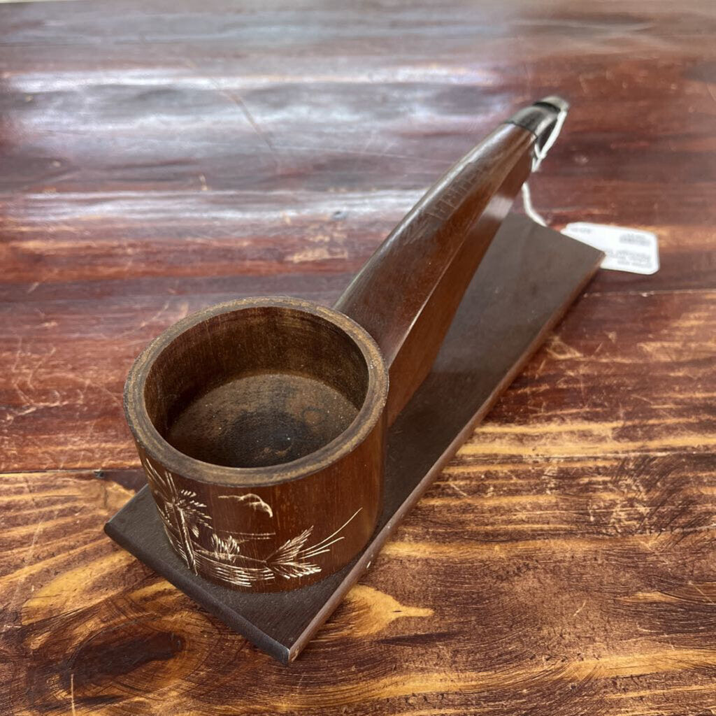 Cuban Wood Pipe/Cigar Holder