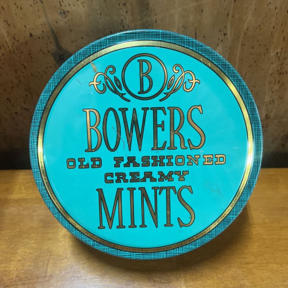 VINTAGE BOWERS TIN