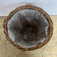 OLD GRAPEVINE PLANTER/WAIST BASKET W/PLASTIC LINER