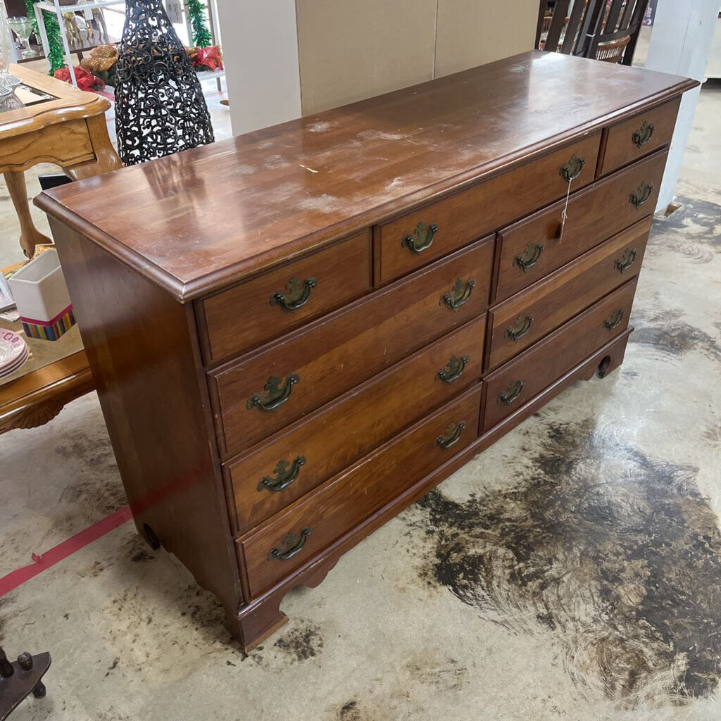 NINE DRAWER DRESSER - PLEASE READ DESCRIPTION