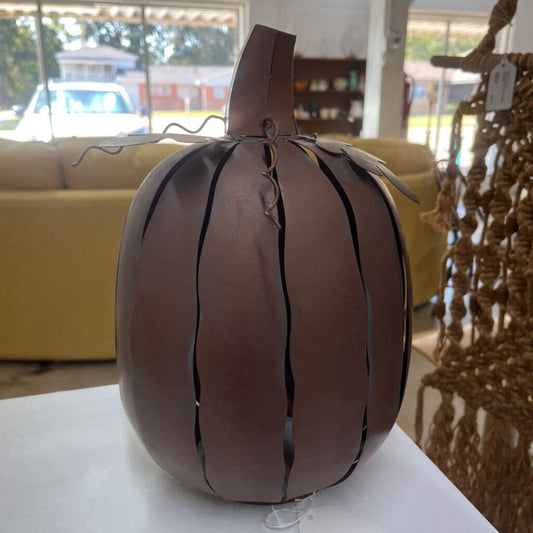 METAL HARVEST PUMPKIN