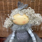BLONDE FURRY GRAY ANGEL