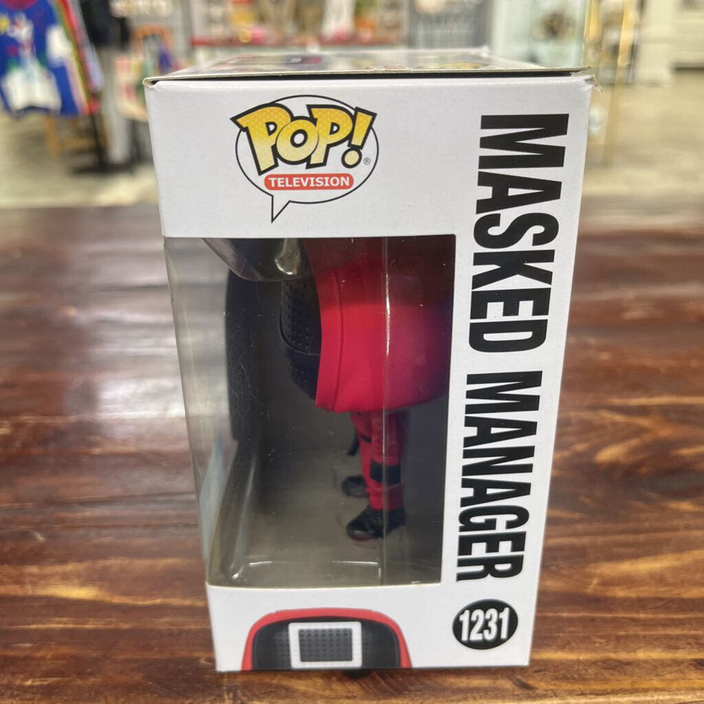 FUNKO POP 1231 SQUID GAME MASKED MANAGER